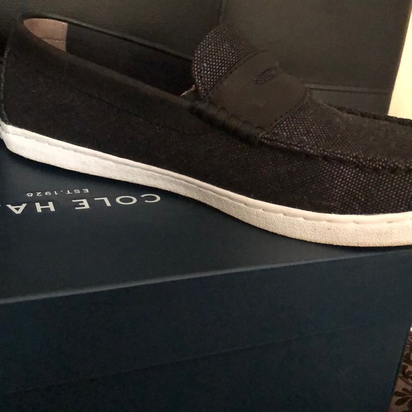 Men’s Cole Haan Canvas Black Casual Shoes in 11M. - Picture 12 of 15